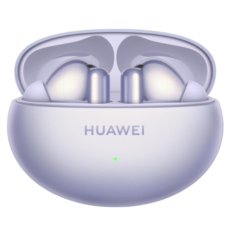 HUAWEI FreeBuds 6i, Intelligent Active Noise Cancellation 3.0, Powerful Bass, Fast Charging, Up to 35 Hours Battery Life, Bluetooth 5.3, Distraction-Free Calling, Dual Device Connection (Purple)